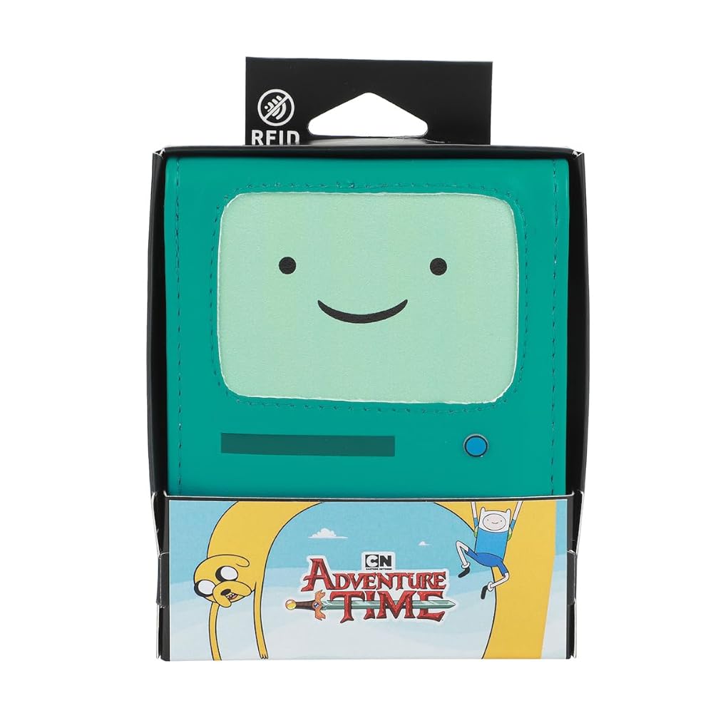 Amazon | アドベンチャータイム BMO 二つ折り財布 | Bioworld | 財布
